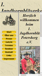 Mobile Screenshot of blaeserkorps-petersberg.de